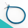 Collana sottile ottanio brillante. Modello Snake Slim